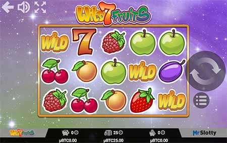 Wild 7 Fruits بازی اسلات از ارائه دهنده بازی کازینو MrSlotty.