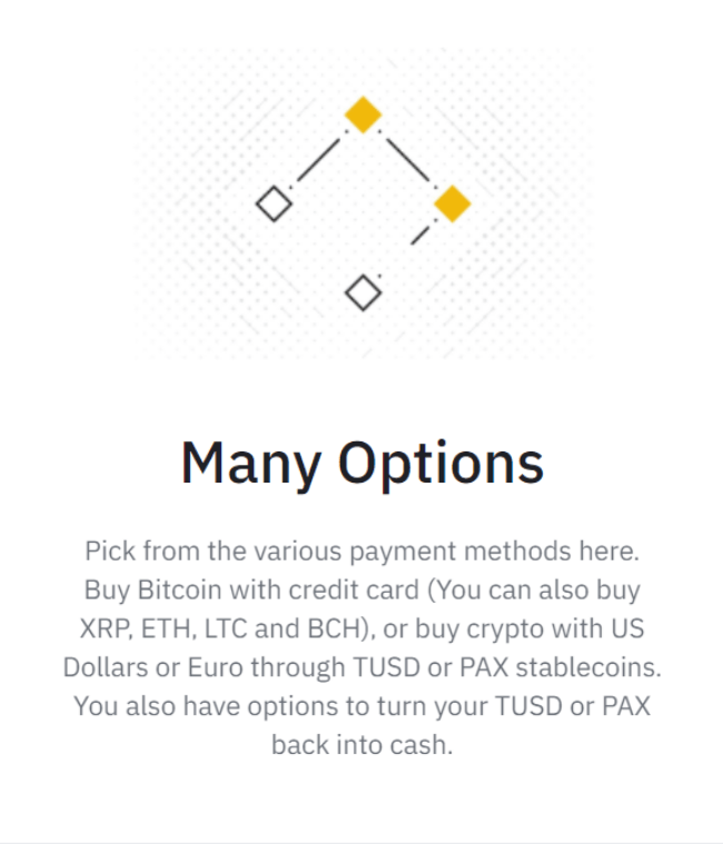 عکس صفحه binance.com