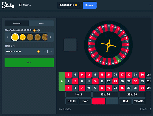 Roulette Stake.com